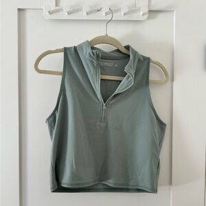 Zippered Tank body con A&F